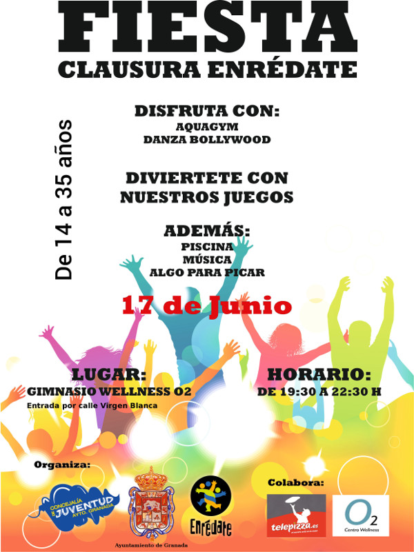 Fiesta de clausura del programa Enrdate 2015-2016